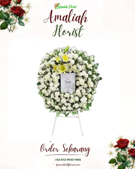 Krans Bunga Duka Tanjung Balai